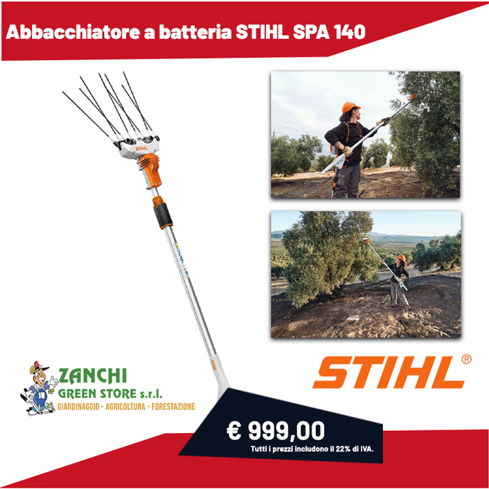maschera_prodottiù_sthil2 Abbacchiatore a batteria STIHL SPA 140 - immagine 1