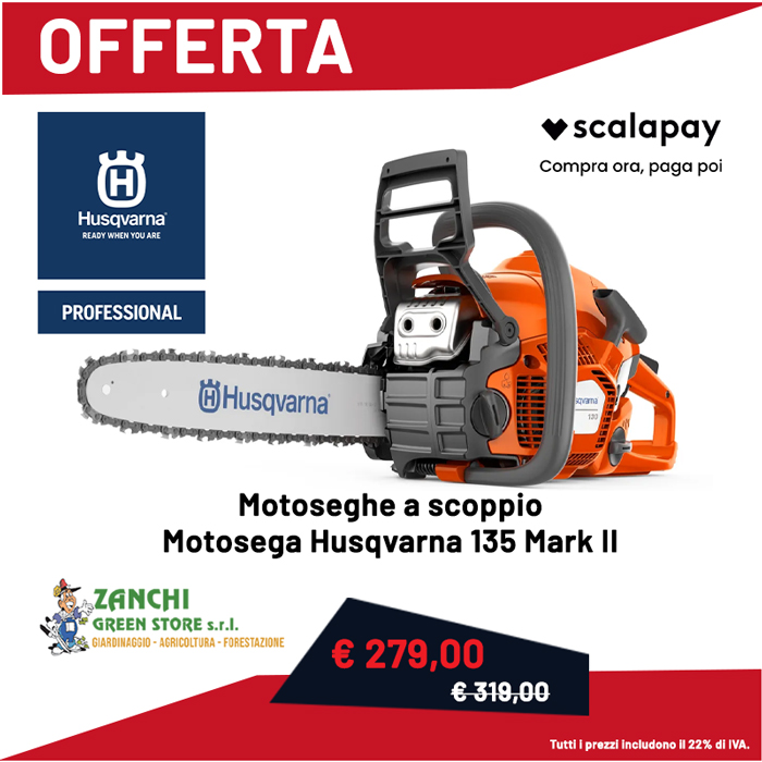 135markII Motosega Husqvarna 135 Mark II - immagine 1