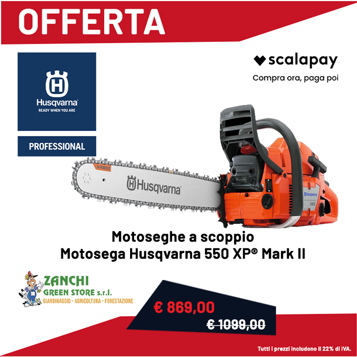 Motosega-Husqvarna-550-XP®-Mark-II Motosega Husqvarna 550 XP® Mark II - immagine 1