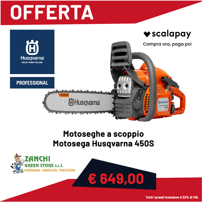Motoseghe-a-scoppio_450s Motosega Husqvarna 450S - immagine 1