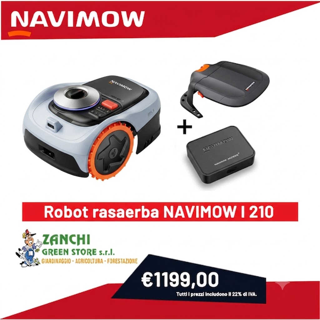 b2af3b8b-ca8c-476b-b121-c16eecd4a63c Robot rasaerba NAVIMOW I 210 AWD - immagine 1